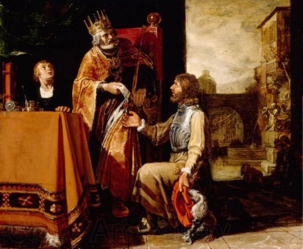 Pieter Lastman King David Handing the Letter to Uriah
